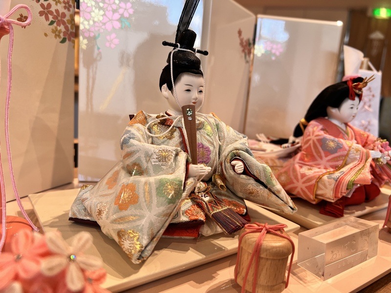 三寸<BR>おぼこ雛飾り