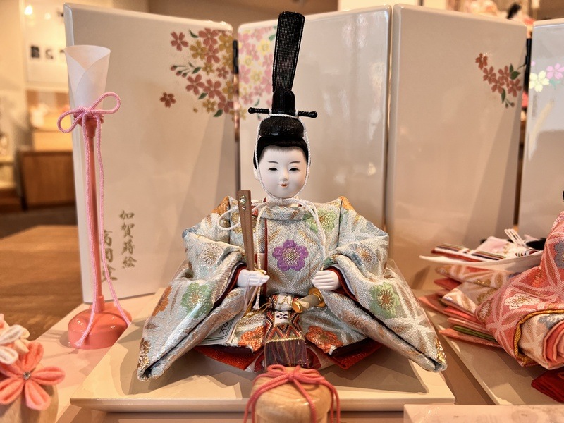 三寸<BR>おぼこ雛飾り