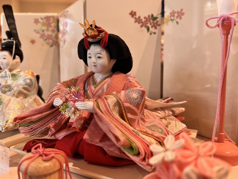 三寸<BR>おぼこ雛飾り