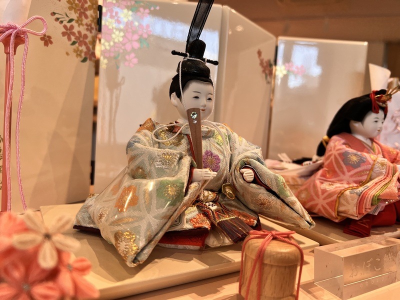 三寸<BR>おぼこ雛飾り