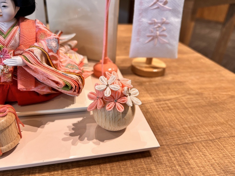 三寸<BR>おぼこ雛飾り