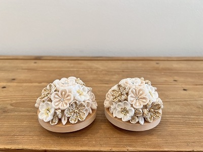 十一番<BR>金彩京刺繍親王飾り