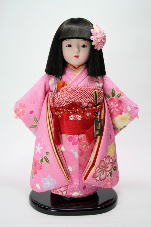 10号 正絹京友禅 市松人形(限定品)