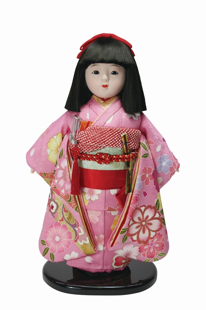 10号 正絹京友禅 市松人形（限定品）