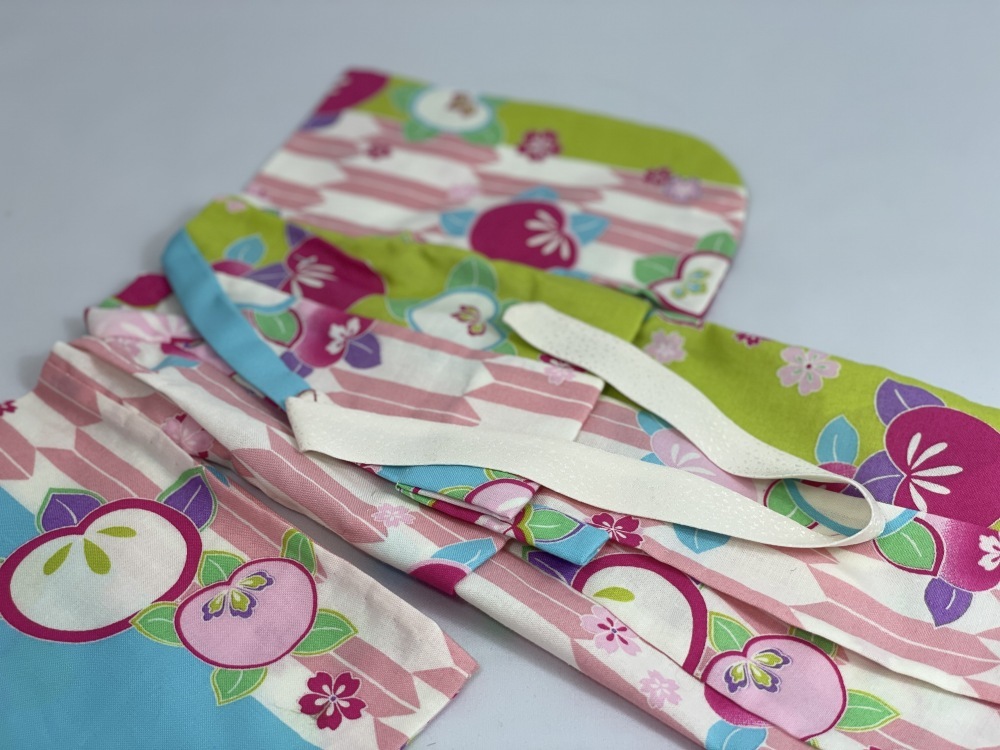 浴衣セット 矢絣に橘 (全2色)