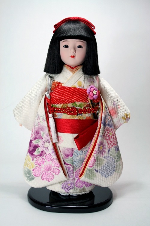 10号 正絹絞り 市松人形(限定品)