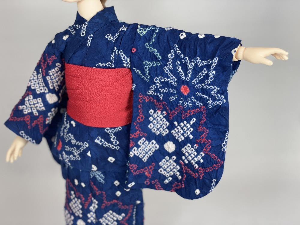 浴衣セット 絞り・桜