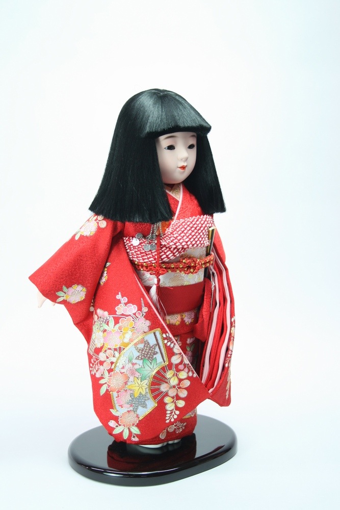 10号 金彩京友禅 市松人形