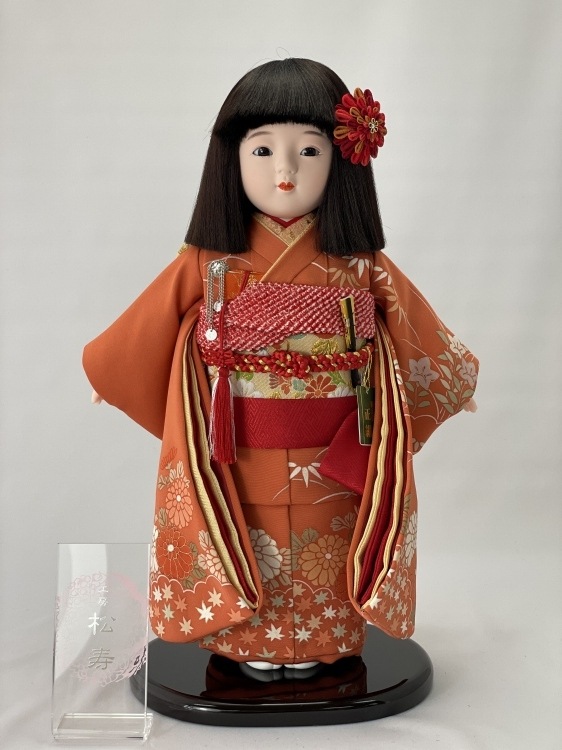 10号 正絹京友禅 市松人形(限定品)