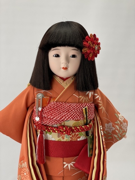 10号 正絹京友禅 市松人形(限定品)