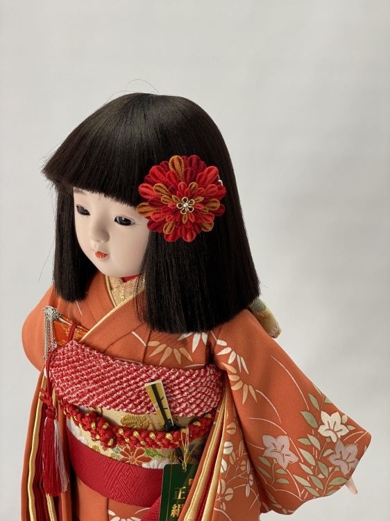 10号 正絹京友禅 市松人形(限定品)