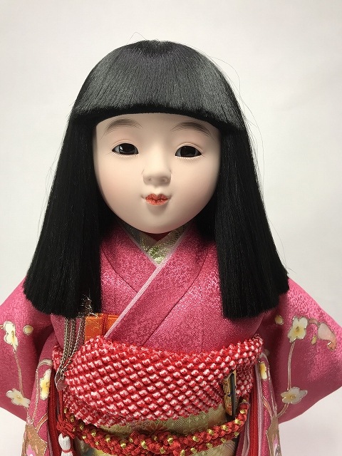 12号 金彩京友禅 市松人形