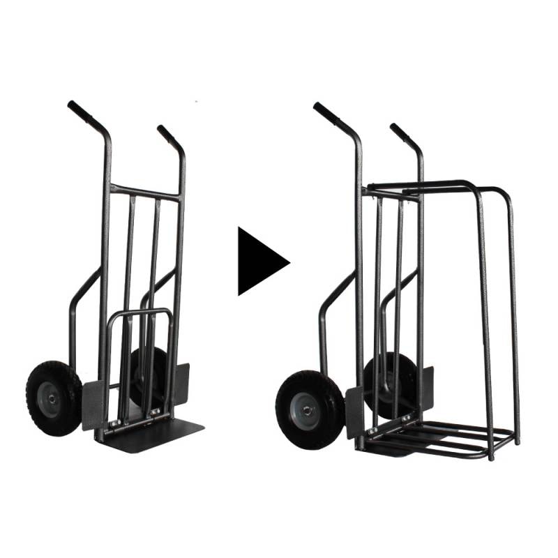 ボード台車 150kg ログカート ログラック 薪運搬車 薪ラック 薪キャリー 薪カート 2WAY 落下防止策柵付き 横置き KIKAIYA