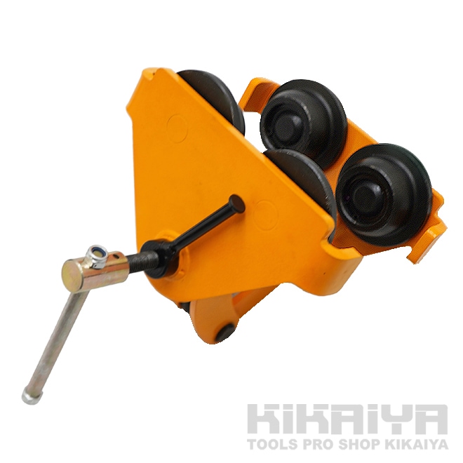 トロリー 1トン クランプ式 ビームトロリー 軽量 コンパクトタイプ チェーンブロック用 KIKAIYA