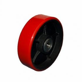 ステアリングローラー 車輪直径 180mm 車輪幅 50mm ハンドパレット 交換用部品 KIKAIYA