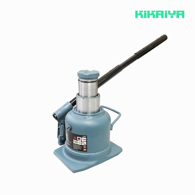 油圧ジャッキ 20トン 低床 コンパクト 150~245mm ボトルジャッキ 建築ジャッキ フォークリフト用ジャッキ ダルマジャッキ トラックジャッキ ミニ油圧ジャッキ KIKAIYA