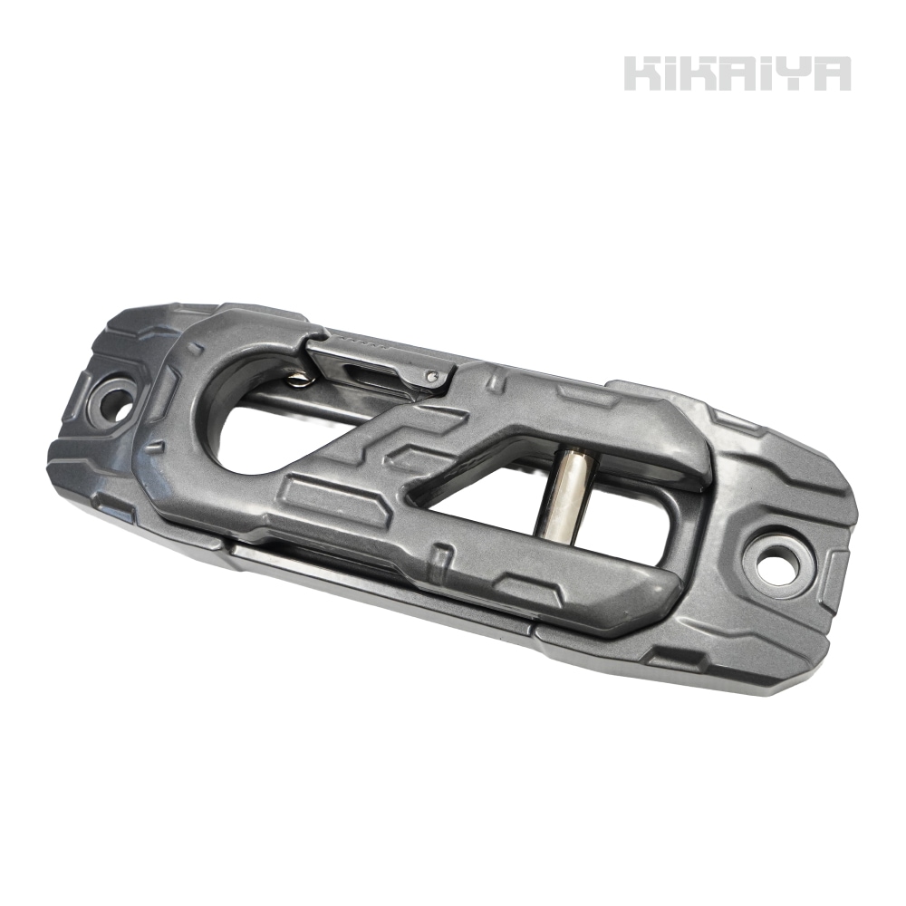 フェアリード フック セット ウインチ カーアクセサリー アルミニウム合金 クロム合金鋼 ウィンチ アクセサリー KIKAIYA