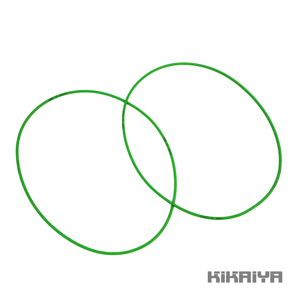 手押し式 スイーパー 45L 交換用部品 ゴムベルト2本セット KIKAIYA