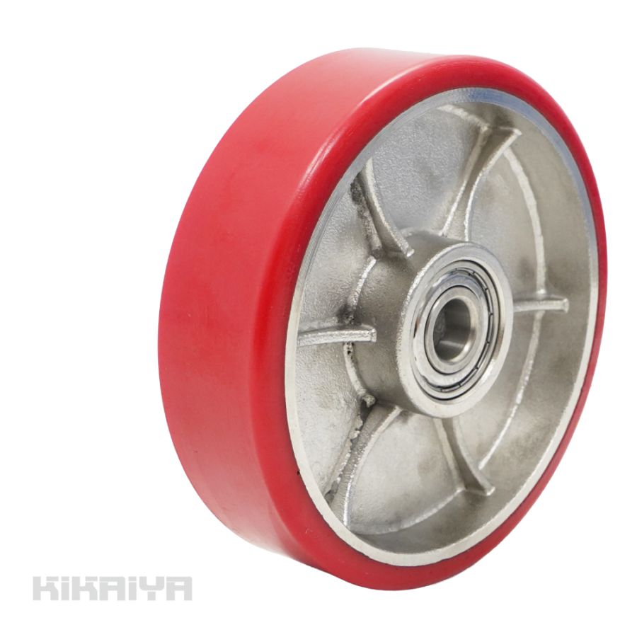 ステアリングローラー ステンレスベアリング 車輪直径180mm 車輪幅50mm PT-25SD用 KIKAIYA