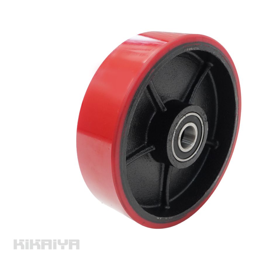 ステアリングローラー 車輪直径180mm 車輪幅50mm ハンドパレット 交換用部品 KIKAIYA