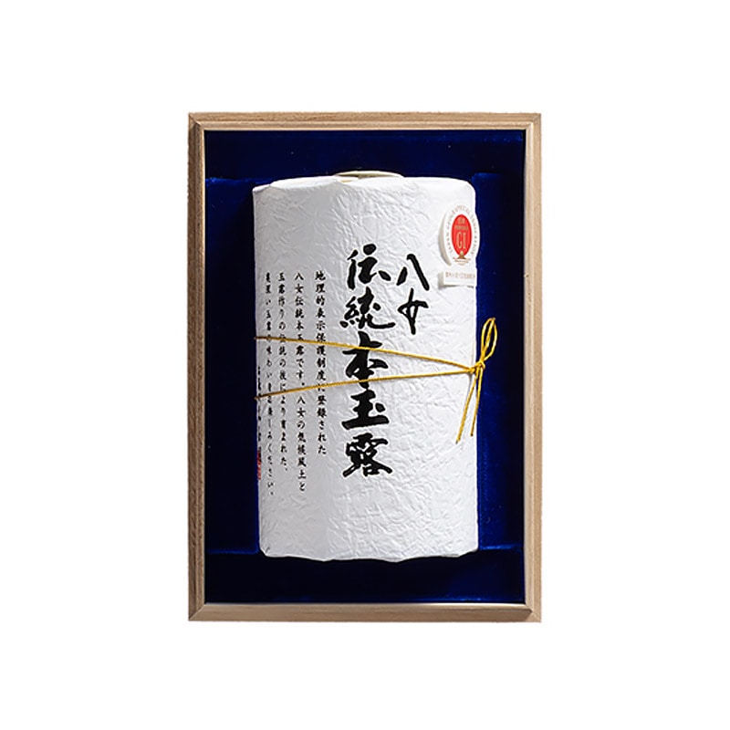 八女伝統本玉露(GIマーク認定) 100g木箱入