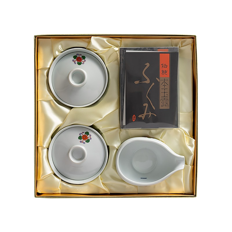 伝統本玉露 ふくみ茶4点セット