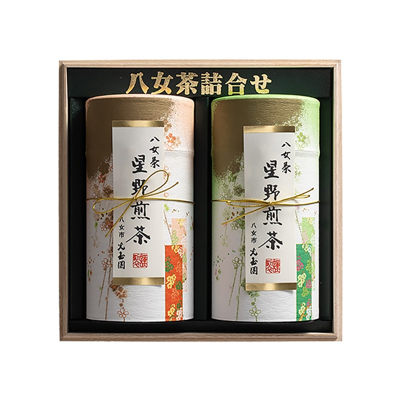 特撰ギフト 特上星野煎茶×2 [木箱入]