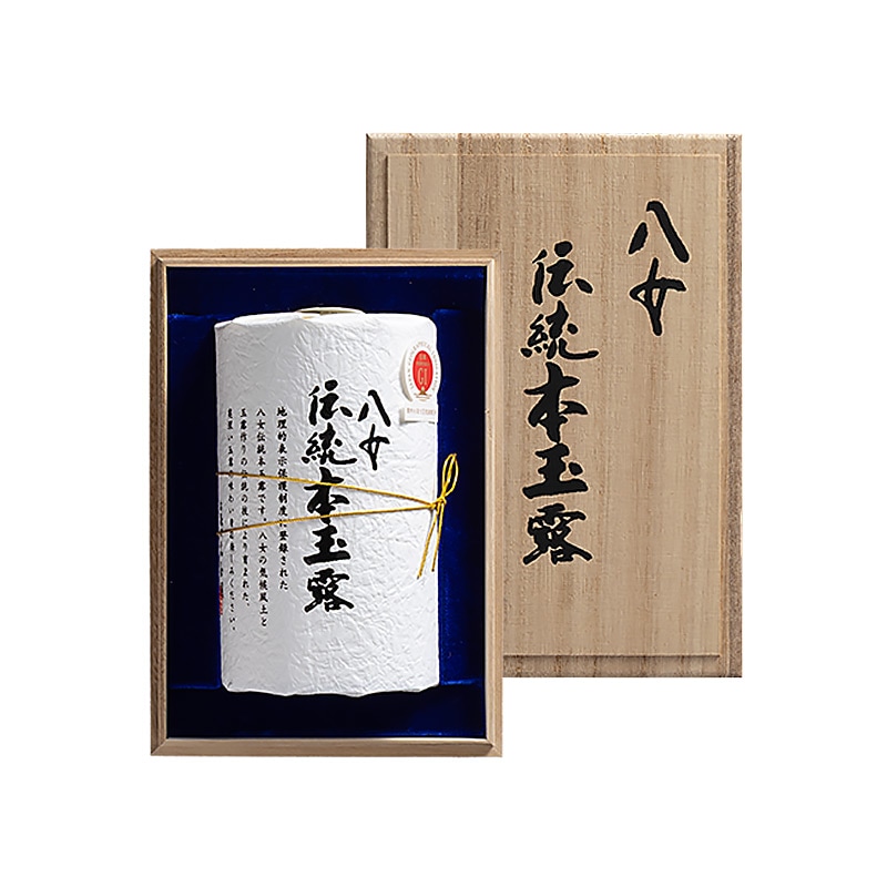 八女伝統本玉露(GIマーク認定) 100g木箱入