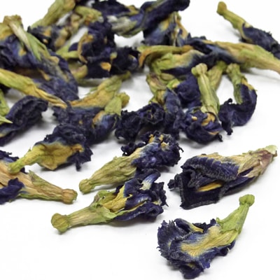 ●乾燥バタフライピーの花100gx5袋まとめてอัญชันAnchanアンチャンの花 ○乾燥バタフライピーの花100gx5袋まとめてอัญชันAnchan