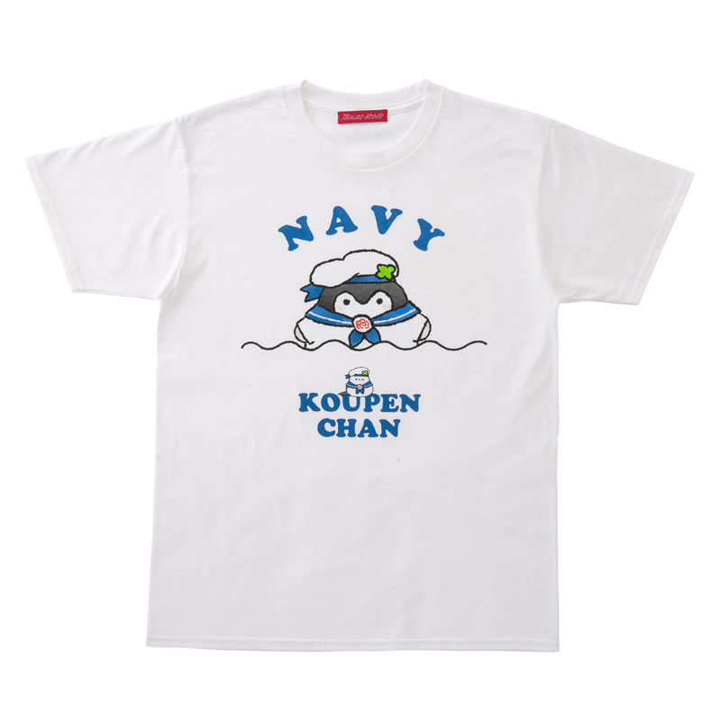 50 ｏｆｆ コウペンちゃん マリンtシャツ Mサイズ ホワイト アパレル コウペンちゃん はなまるストア
