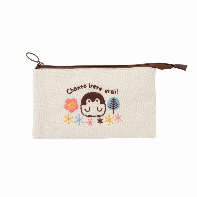 コウペンちゃん 洗ってくりかえし使えるマスクポーチ 仕切り有り 商品で探す バッグ ポーチ コウペンちゃん はなまるストア