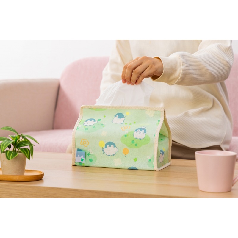 癒しのうさぎちゃん スイングゴミ箱 ハンドメイド スード デコパージュ