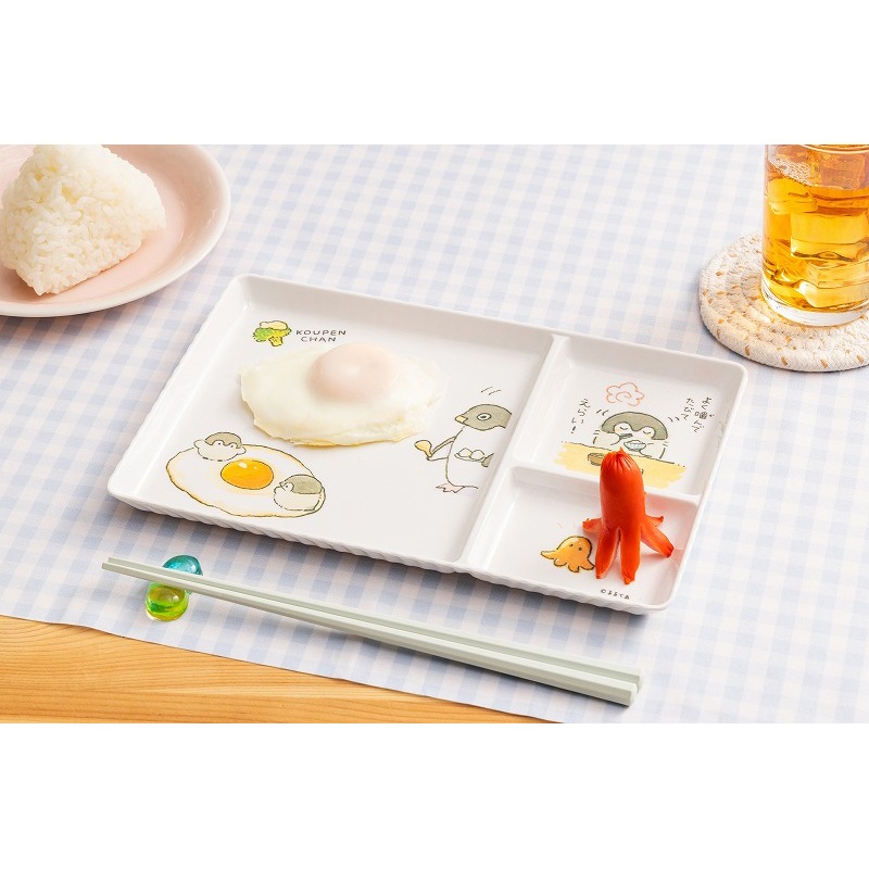 コウペンちゃん 仕切り付きメラミンプレート | すべての商品 
