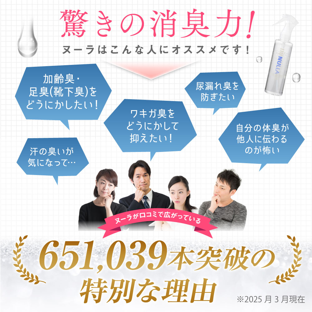 急速イオン消臭ヌーラ(詰替パック)