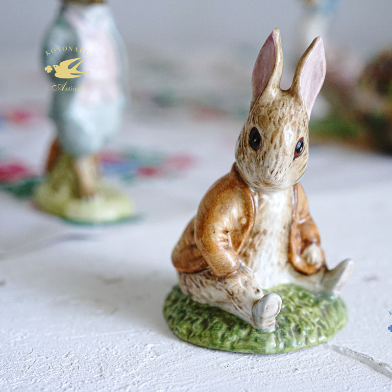 �ӥ��ȥꥯ���ݥå�����Benjamin Bunny �٥������å���Beswick 1948ǯ gt-875