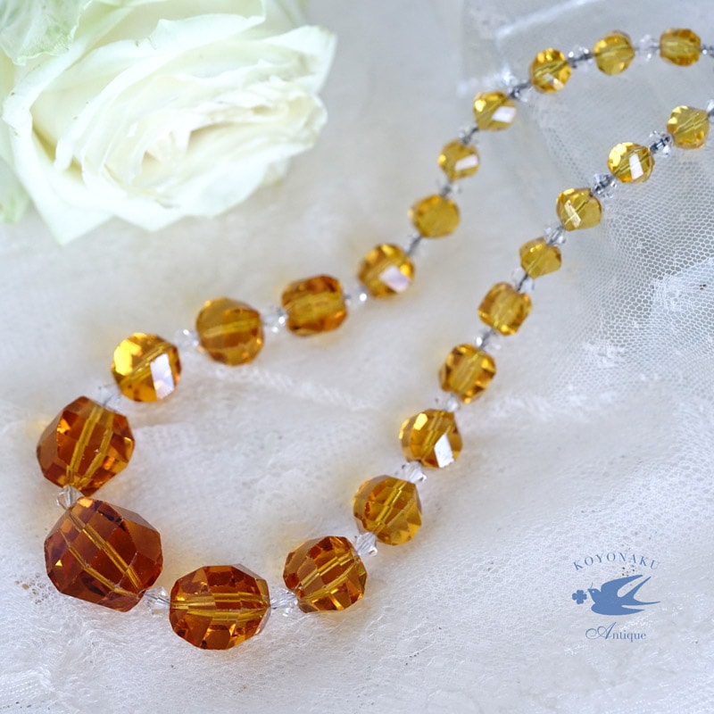 ������ǥ���ľ��Ū�ʥ��åȤ����������ῧ�Υ��饹�ͥå��쥹41cm��1930ǯ�塡ga-933