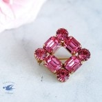 ������ơ����ԥ󥯥��饹���������֥�����1960ǯ�� 3.5��3.5cm ga-935