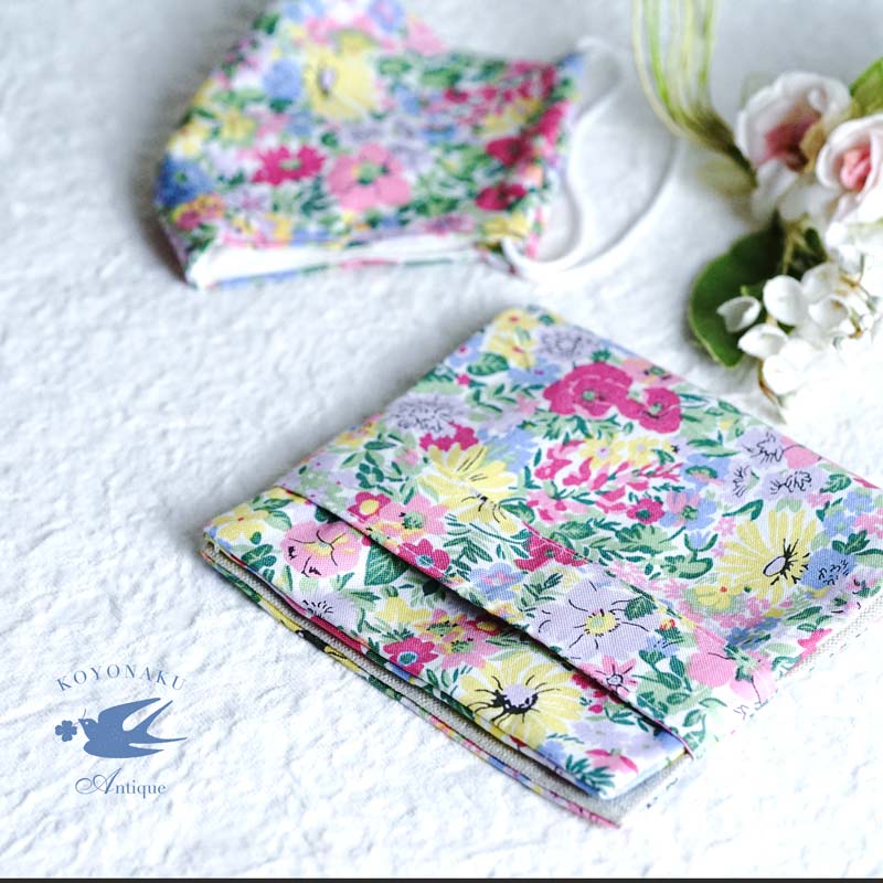 Liberty London�ե��֥�å��μ���ޥ��������� flower show W13��L12cm gr-037