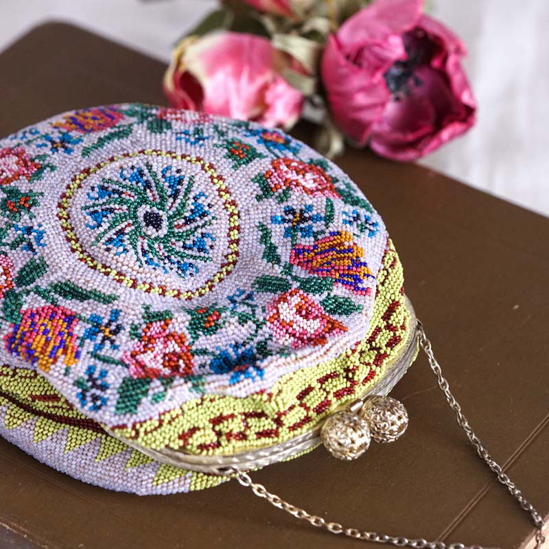 ����ƥ������ӡ����Ԥߥե���鯤ΥХå�19��19cm��1900ǯ�庢 gb-296