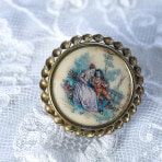 ����ƥ������ε������Υ֥�����W3.6cm 1930ǯ�庢 ga-977