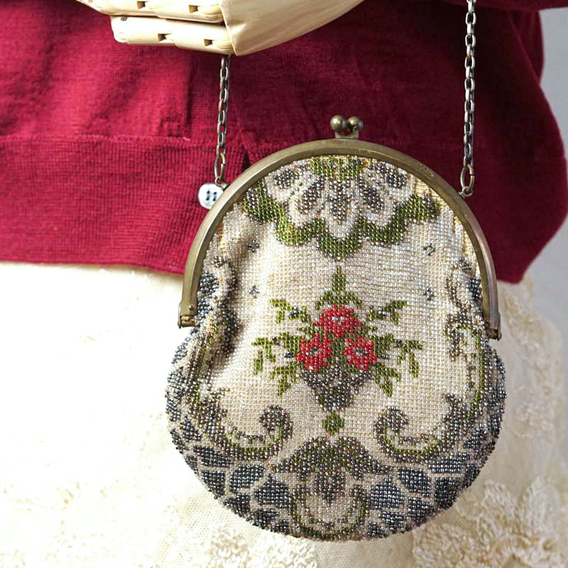 �ե�󥹥ե��Х����åȥ��饹�ӡ����Хå�W15��H17cm19C����� gb-307