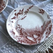 Pexonne　Capri　ペクソンヌ窯　平皿　フランス　アンティーク　プレート Pexonne Capri ペクソンヌ窯 平皿 フランス アンティーク プレート