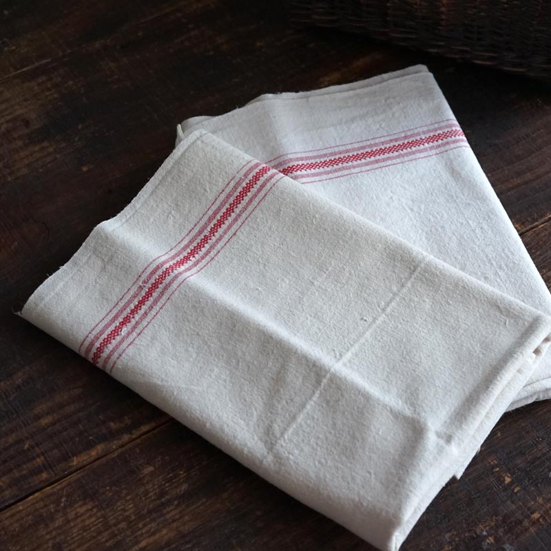 1193 フランス製テーブルクロスナプキンセットアンティークヴィンテージ