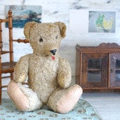 �ͤ��Ф�ɡ�̤��礭�ʼ�­�Υե�󥹥ƥǥ��٥�40cm 1940ǯ�庢 gt-954