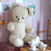 ������ơ����ե�󥹤Υߥ륯���Υƥǥ��٥�60cm 1960ǯ�庢 gt-955