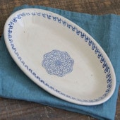 ����ƥ������֥롼�Υ��ƥ󥷥�Υ������25��15cm 1900ǯ�庢 gc-1222