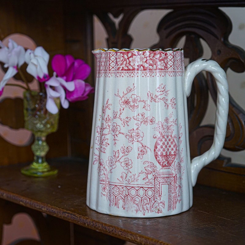 ����ƥ������Υ����ܥ꡼�˥������ԥ󥯤Τ��֥�����դ��������ԥ���1880-1910ǯ�庢��gc-1403