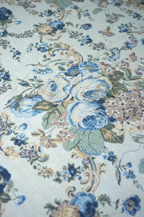 ローラアシュレイ★レア★ローズ柄 未使用カーテン 1枚 135×丈194㎝ ローラ アシュレイ LAURA ASHLEY ◇フラワープリントカーテン