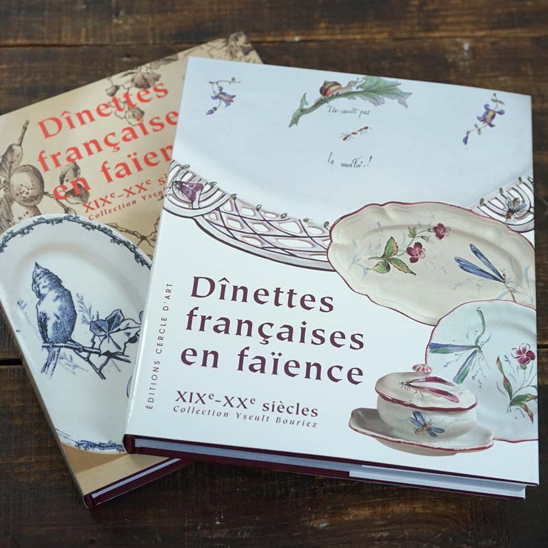 フランスのディネットの2冊組本Dînettes françaises en fa&