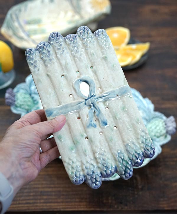 アンティークバルボティーヌのアスパラとアーティチョークの